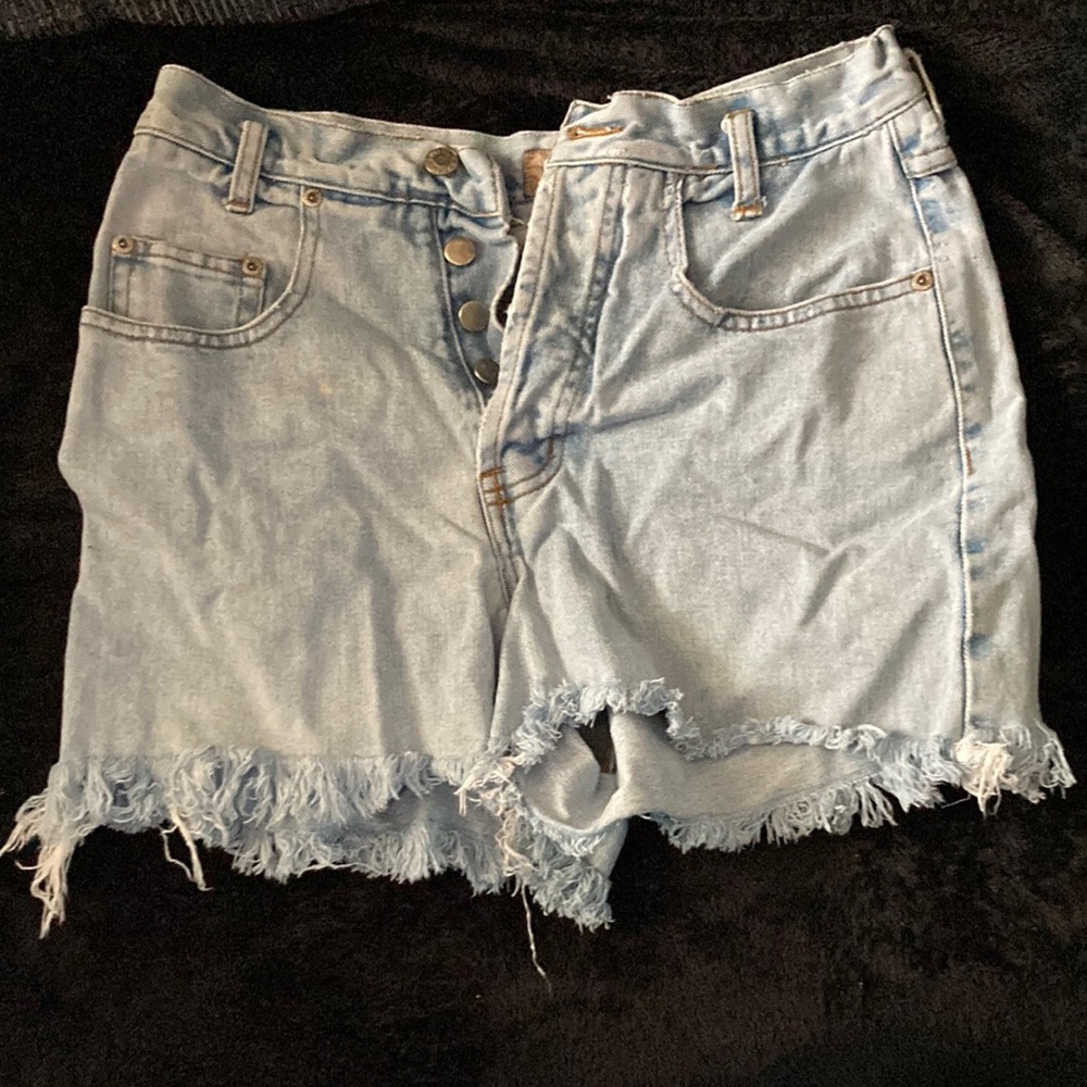 NY Line Shorts sz 4, Button Fly Cut offs - “Daisy Dukes”